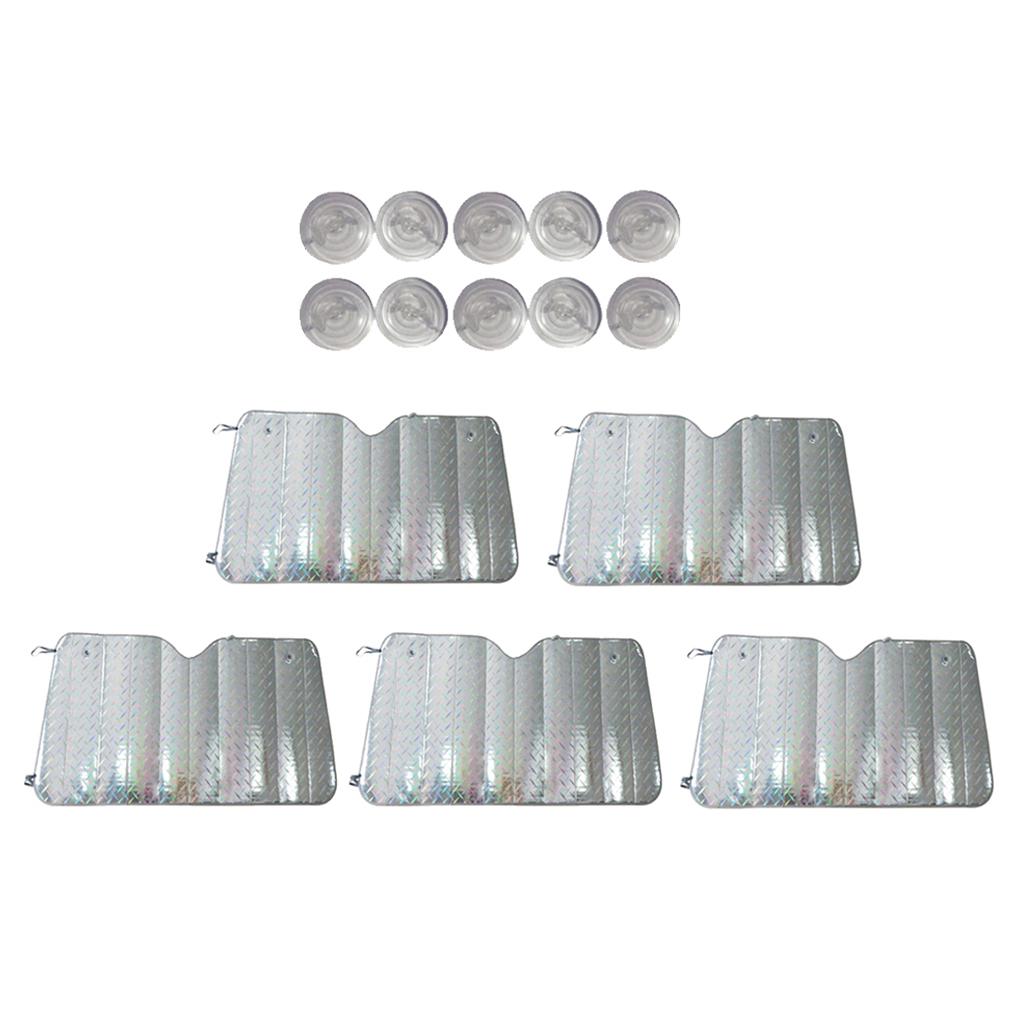 SKAIFALL® New Car Sunscreen Front Windshield Insulation Sun Visor Sun Shade Foldable - Image 3