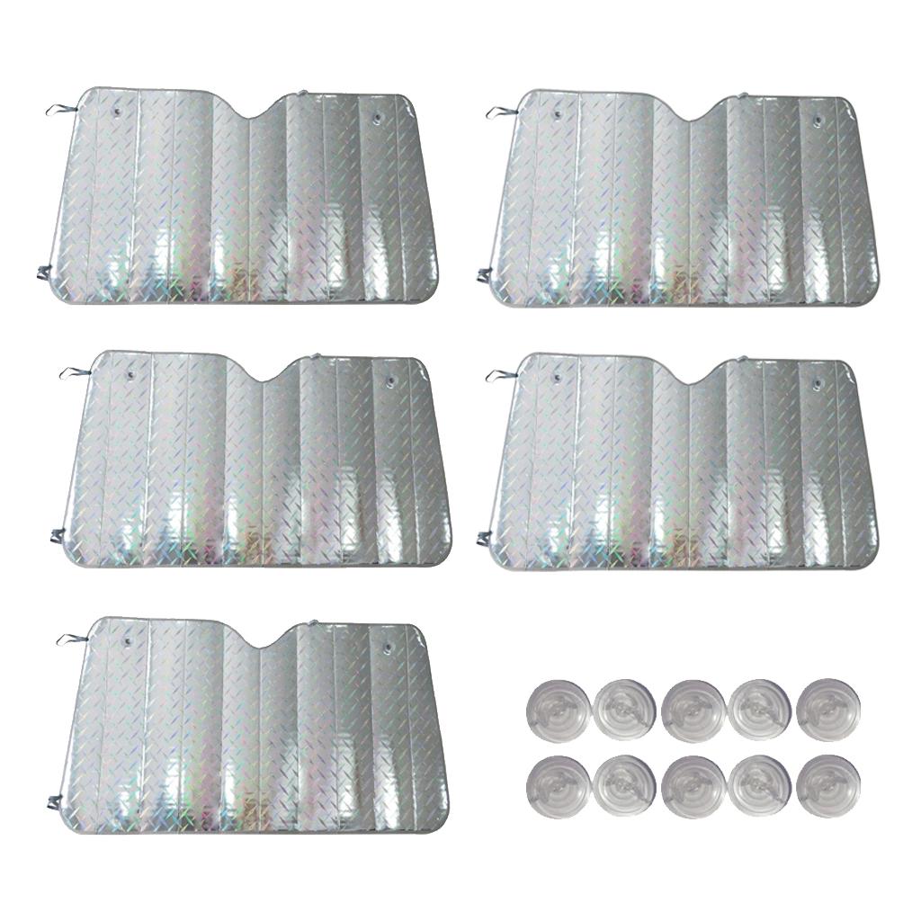 SKAIFALL® New Car Sunscreen Front Windshield Insulation Sun Visor Sun Shade Foldable - Image 4