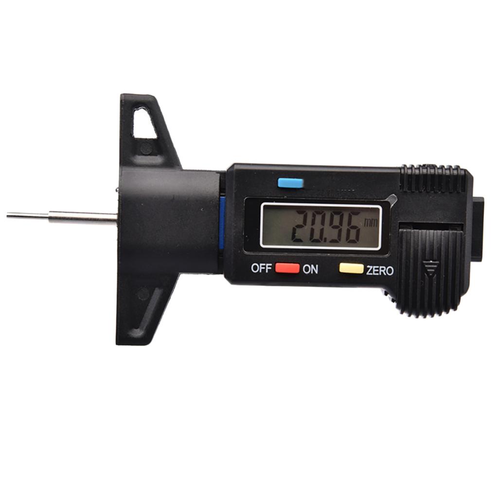 SKAIFALL® Black Tyre Tire Tread Depth Gauge Thickness Meter Tool Monitoring System - Image 2