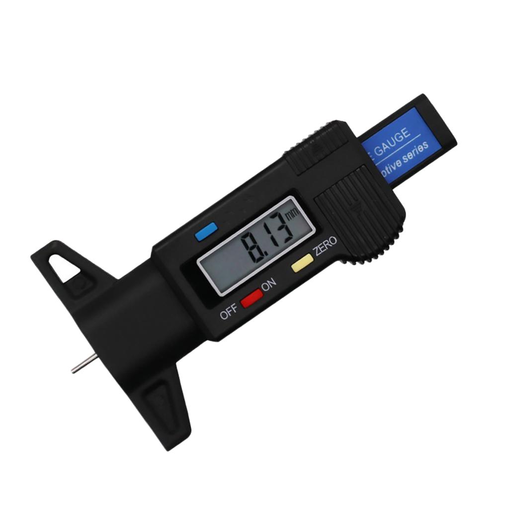 SKAIFALL® Black Tyre Tire Tread Depth Gauge Thickness Meter Tool Monitoring System - Image 3