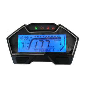 SKAIFALL® Universal Lcd Display Temperature Fuel Oil Gauge Speedometer Tachometer New