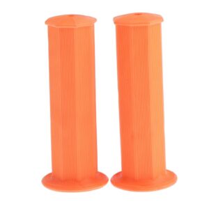 SKAIFALL® 2X 7/822Mm Handle Bar Hand Grip Motorcycle Skid Resistance Cafe Racer Orange"
