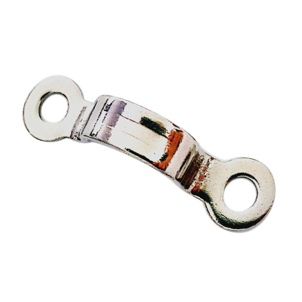 SKAIFALL® Steel Bimini Boat Top Pad Eye Strap Tie Down Footmans Loop Kayak 1.5 X 28.5Mm