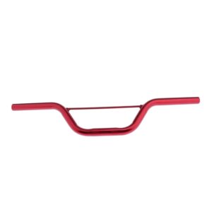 SKAIFALL® Pit Bike Dirt Poket Cross 29 1/8In Aluminium Handlebar With Strut Red