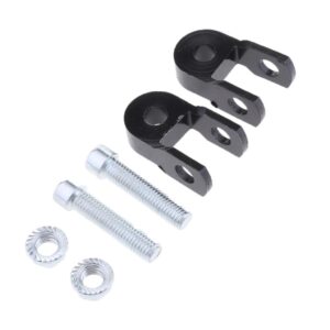 SKAIFALL® Height Extension Shock Absorber Motorbike Jack Up Riser Suspension Black