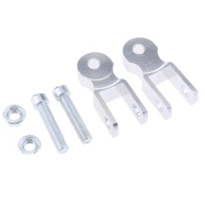 SKAIFALL® Height Extension Shock Absorber Motorcycle Jack Up Riser Suspension Silver