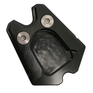 SKAIFALL® Motorcycle Kickstand Foot Side Stand Pad For Vespa Gts Gtv 300Ie 3Vie Black
