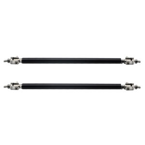 SKAIFALL® 1Pair Auto 200Mm Adjustable Front Bumper Splitter Strut Rod Bar Support Assy