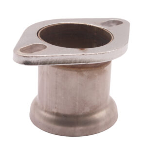 SKAIFALL® 3 Stainless Steel Pipe To 2.5" 2 Bolt Flange Reducer Downpipe Turbo Exhaust"