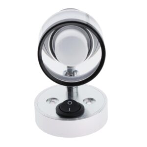 SKAIFALL® 12V Led Reading Light Rv Boat Bed Wall Table Light Wall Lamp 3W