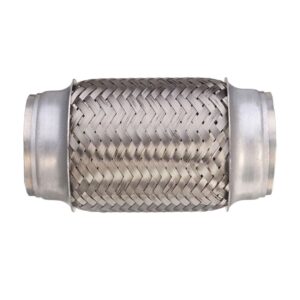 SKAIFALL® 3.5Inx 6In Exhaust Flexible Tube Joint Repair Single Pipe, Stainless Steel
