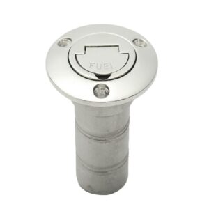 SKAIFALL® Marine Boat Fuel Oil Deck Filler Keyless Lift Cap Stainless Steel - 38Mm