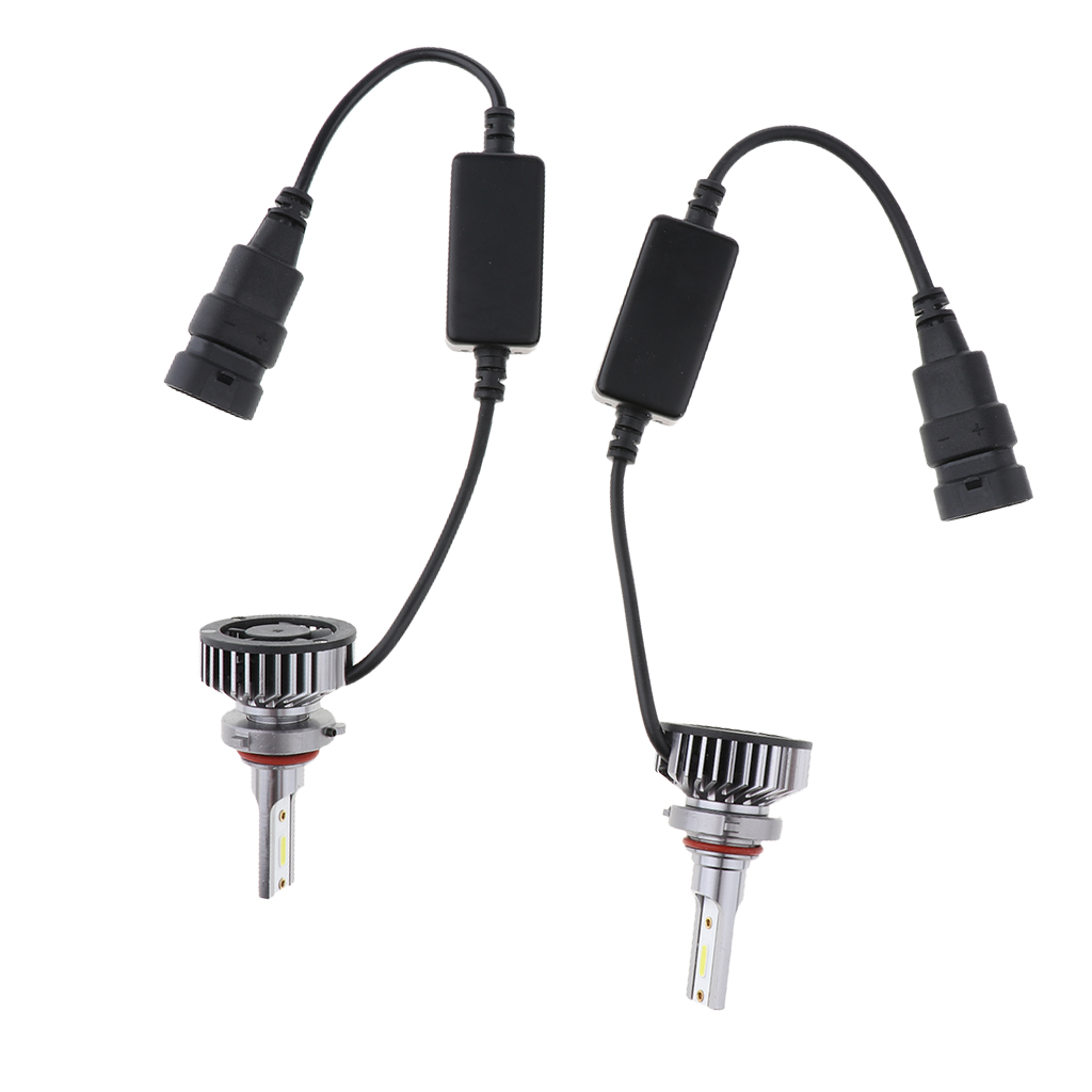 SKAIFALL® 2Pcs 8000Lm 9006 30W 6500K Led Xenon White Headlight Bulbs High/Low Beam - Image 3