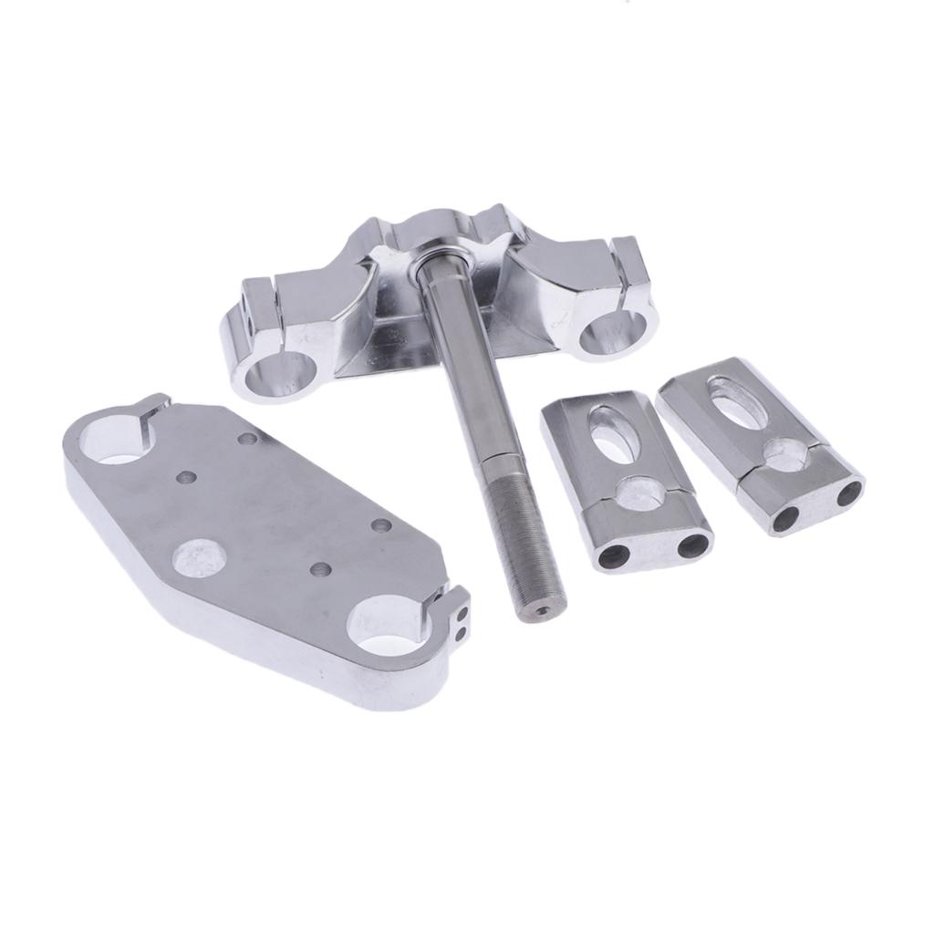 SKAIFALL® 33Mm Aluminum Shock Absorber Extender Riser Riser Suspension Silver