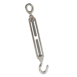 SKAIFALL® Stainless Steel Turnbuckle Wire Rope Tensioner Hook Eye Rigging Screw 16Mm