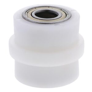 SKAIFALL® Tensioner Wheel Motorcycle Chain Pulley Pit Dirt Roller Slider (Blue) White