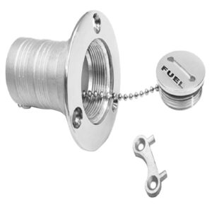 SKAIFALL® 2'' Boat Deck Filler Yacht Water Fill Flush Mount Marine Stainless Steel